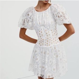 For love & lemons Lupita mini corset dress S